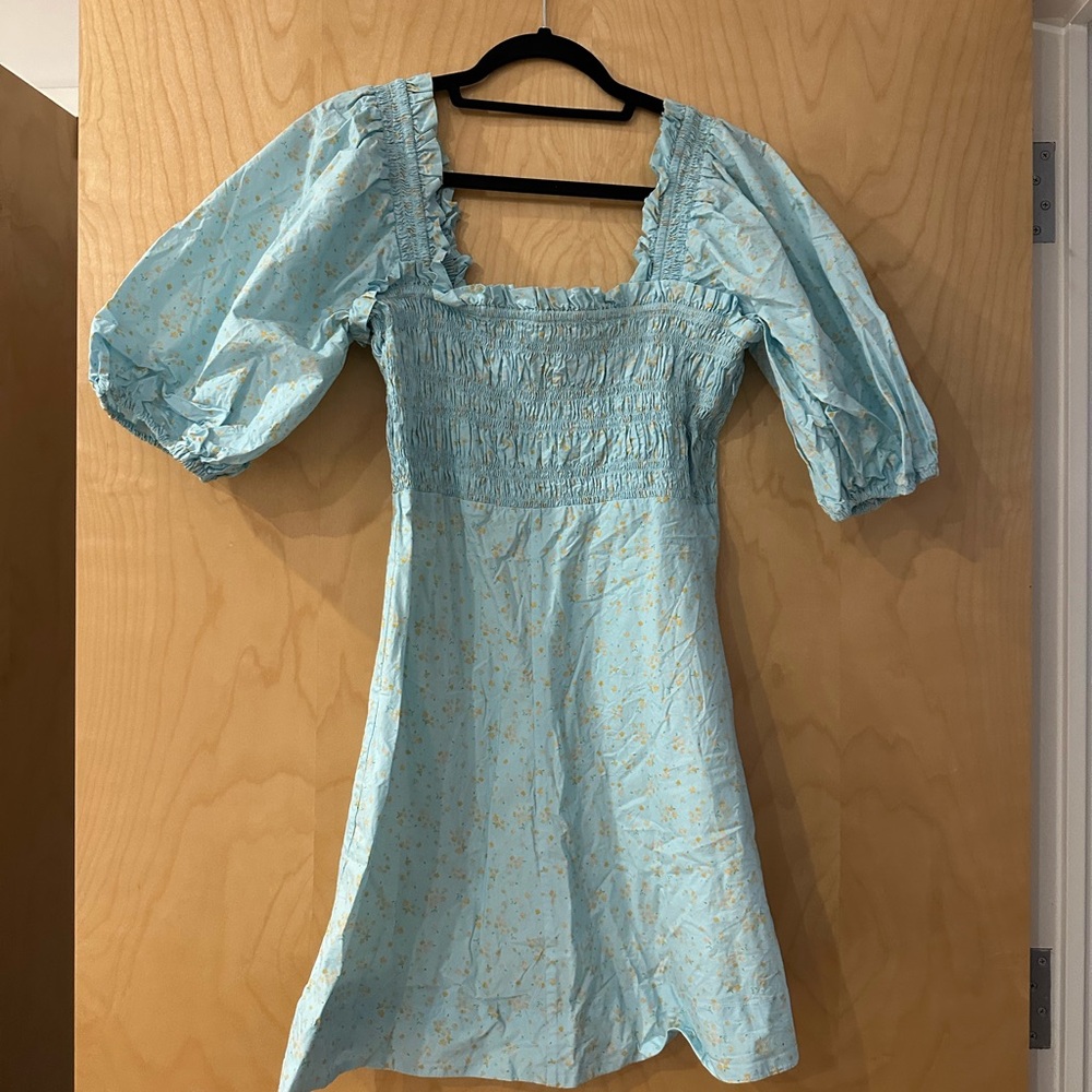 Ganni Blue Dress